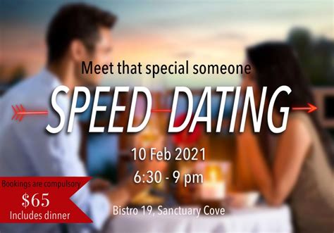 how do speed dating events work